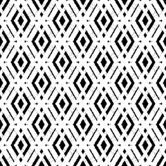 Ethnic boho seamless pattern. Traditional ornament. Brushwork. Hand hatching. Tribal pattern. Folk motif. Can be used for wallpaper, textile, invitation card, wrapping, web page background. - obrazy, fototapety, plakaty