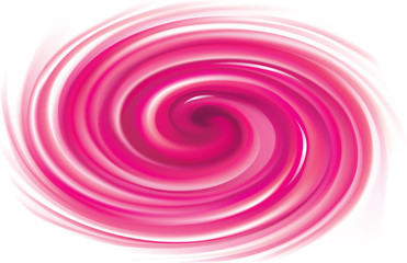 Abstract vector spiral background crimson colour