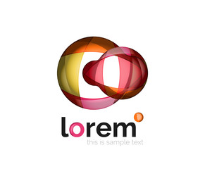 Abstract geometric business icon