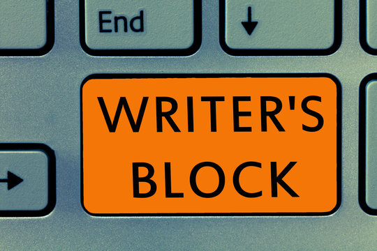 Conceptual hand writing showing Writer s is Block. Business photo text Condition of being unable to think of what to write.
