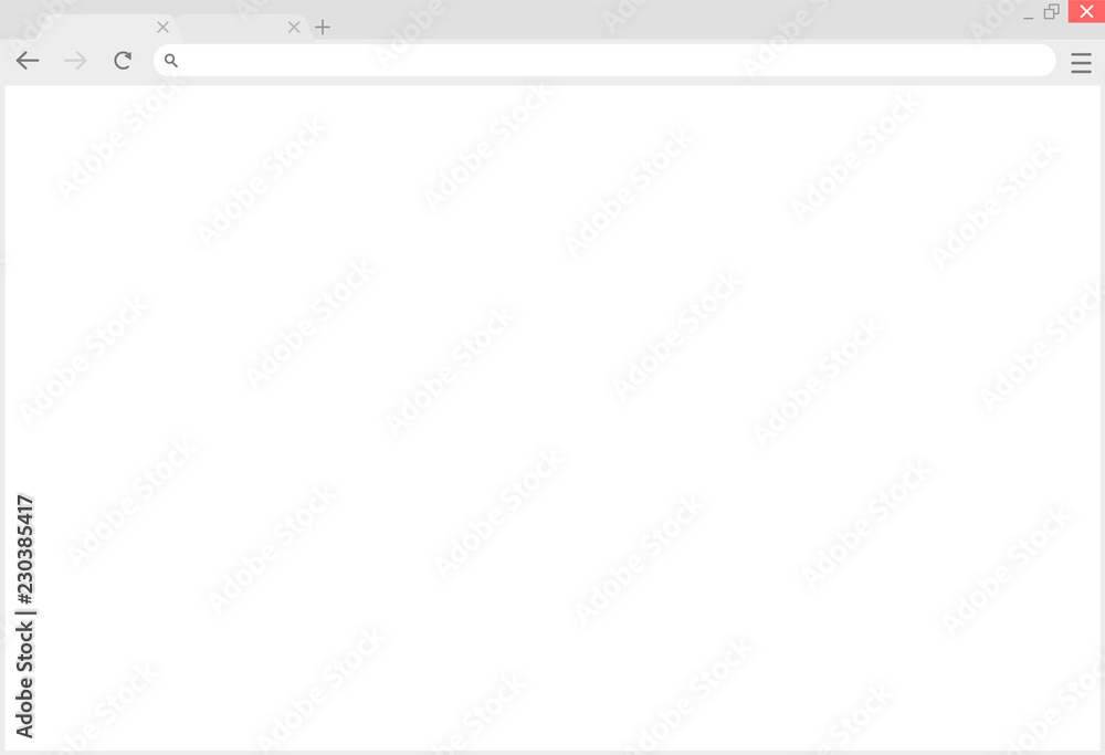 Poster browser window.web browser in flat style. window concept internet browser. mockup screen design. vec