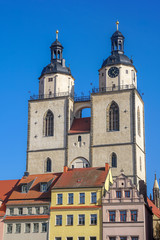 Fototapeta na wymiar Lutherstadt Wittenberg, Stadtkirche, Pfarrkirche St. Marien
