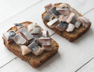 Open sandwiches