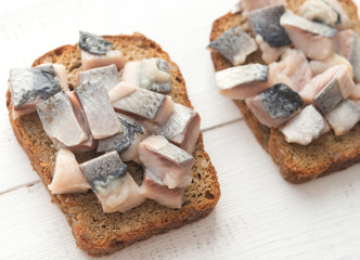 Open sandwiches