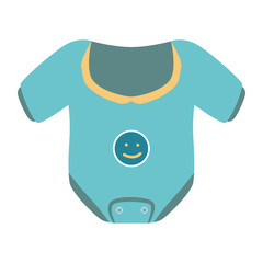 baby clothes isolated icon
