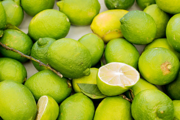 vivid lemon soft focus fruits background texture food concept