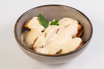 Georgian cuisine chkmeruli