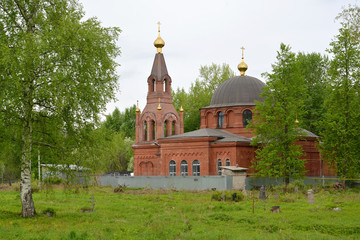 Fototapeta na wymiar Church of All Saints (1914). Rybinsk, Yaroslavl region