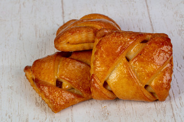 Delicious puff pastry