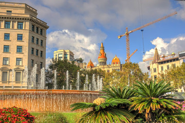 Barcelona landmarks, Spain
