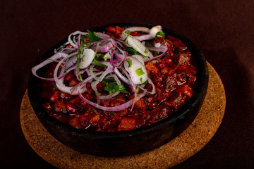 Georgian cuisine - kuchmachi