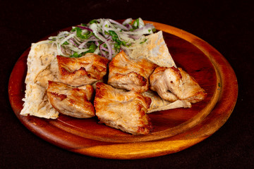 Grilled Turkey shashlik