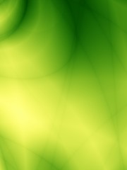 Soft background abstract green wave pattern template