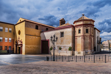 Church of Santo Domingo de Guzman de Malaga, popularly known as the Convent of Santo Domingo, is a temple dating from the fifteenth century. Malaga, Costa del Sol, Andalusia, Spain.