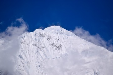 Mt. Gongga summit at 7556 meters above sea level, Sichuan, China 