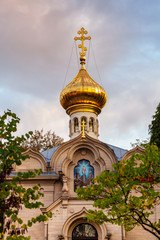 Fototapeta na wymiar Russian Orthodox Church