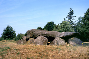 Hunebed number DXLI in Holland