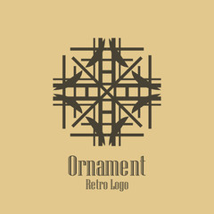 Art Deco vintage logo