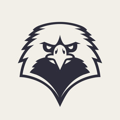 Eagle Mascot Vector Icon
