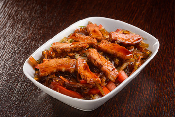 Nice combination of meat and veggies