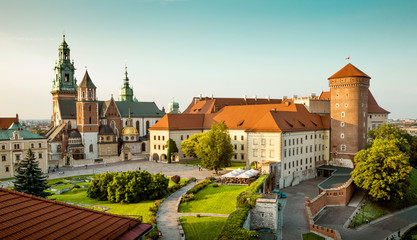 Wawel-kasteel in Krakau, Polen