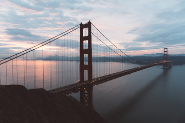 Fototapeta na wymiar Golden Gate Bridge, San Francisco, California