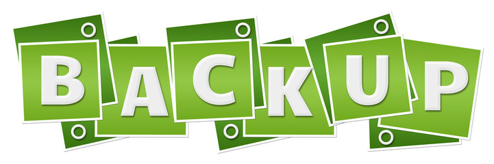 Backup Green Squares Rings 