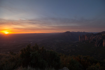 paisaje natural con cielo