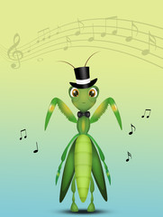 praying mantis conductor