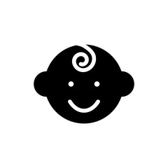 baby boy icon glyph