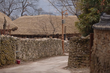Fototapeta na wymiar Oeamri Folk Village