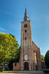 Fototapeta na wymiar St Anne's Church in Bruges