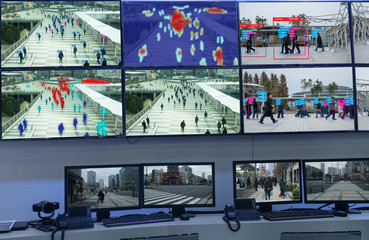 iot machine learning with human and object recognition which use artificial intelligence to...