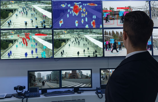 iot machine learning with human and object recognition which use artificial intelligence to measurements ,analytic and identical concept, it invents to classification,estimate,prediction, database