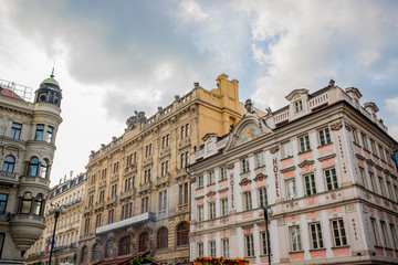 Fototapeta na wymiar Dans les rues de Prague