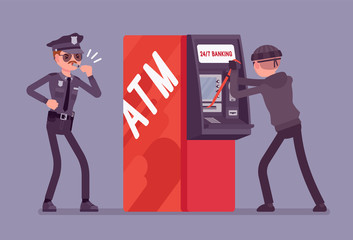 ATM hacking crime