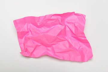 colorful crumpled paper