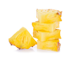 Pineapple isolated on white background