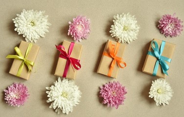 gifts with flowers