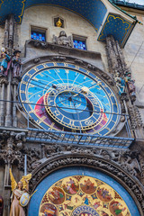 Fototapeta na wymiar Horloge astronomique de Prague