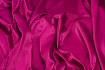 Fabric satin silk pink