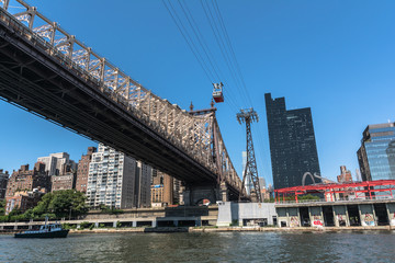 Queensboro Bridge over the East River, Manhattan, NYC
