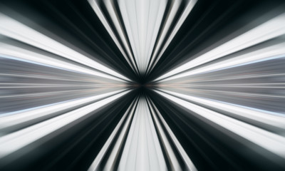 Speed motion blur abstract background. Symmetric kaleidoscope