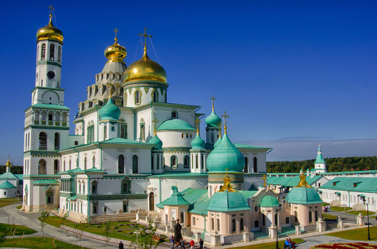 New Jerusalem monastery - Istra Russia.Church of Constantine and Helena (underground church).