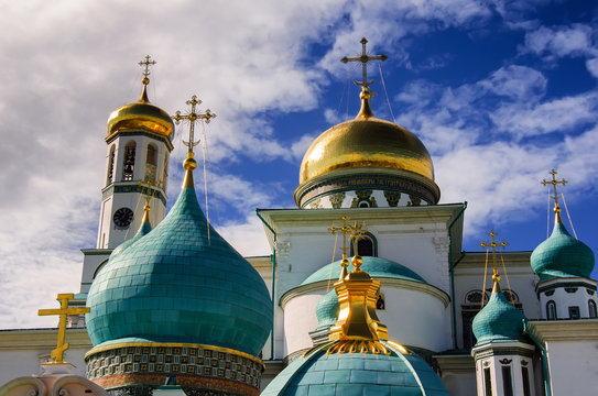 New Jerusalem monastery - Istra Russia.Church of Constantine and Helena (underground church).