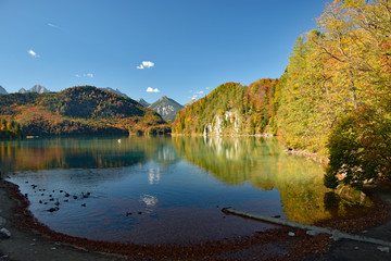 Lake reflection in German Alps - 230428459