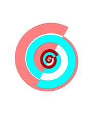 target on white background