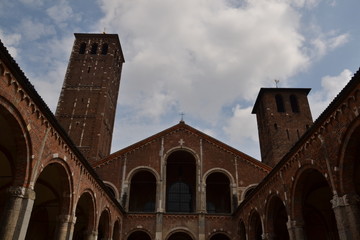 Fototapeta premium Basilica Sant'Ambrogio