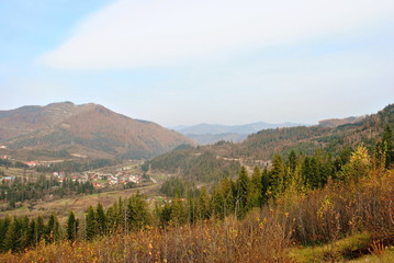 Obraz premium landscape in the mountains