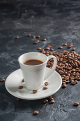 Coffee and cup of drink